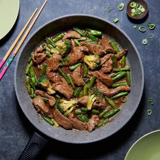 Mongolian lamb stir-fry