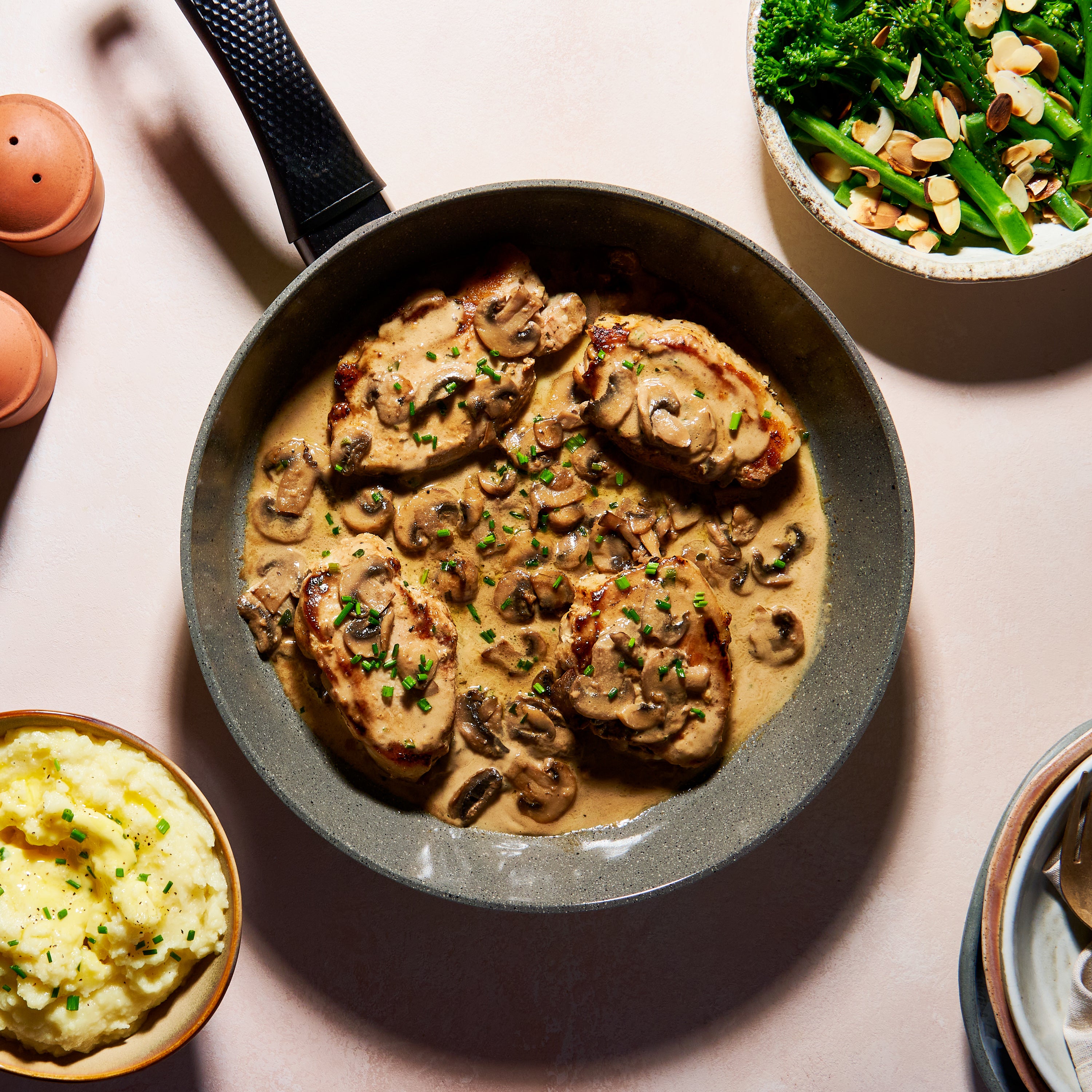 pork medallions mushroom sauce