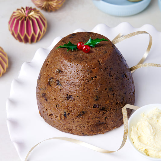 Traditional Christmas pudding