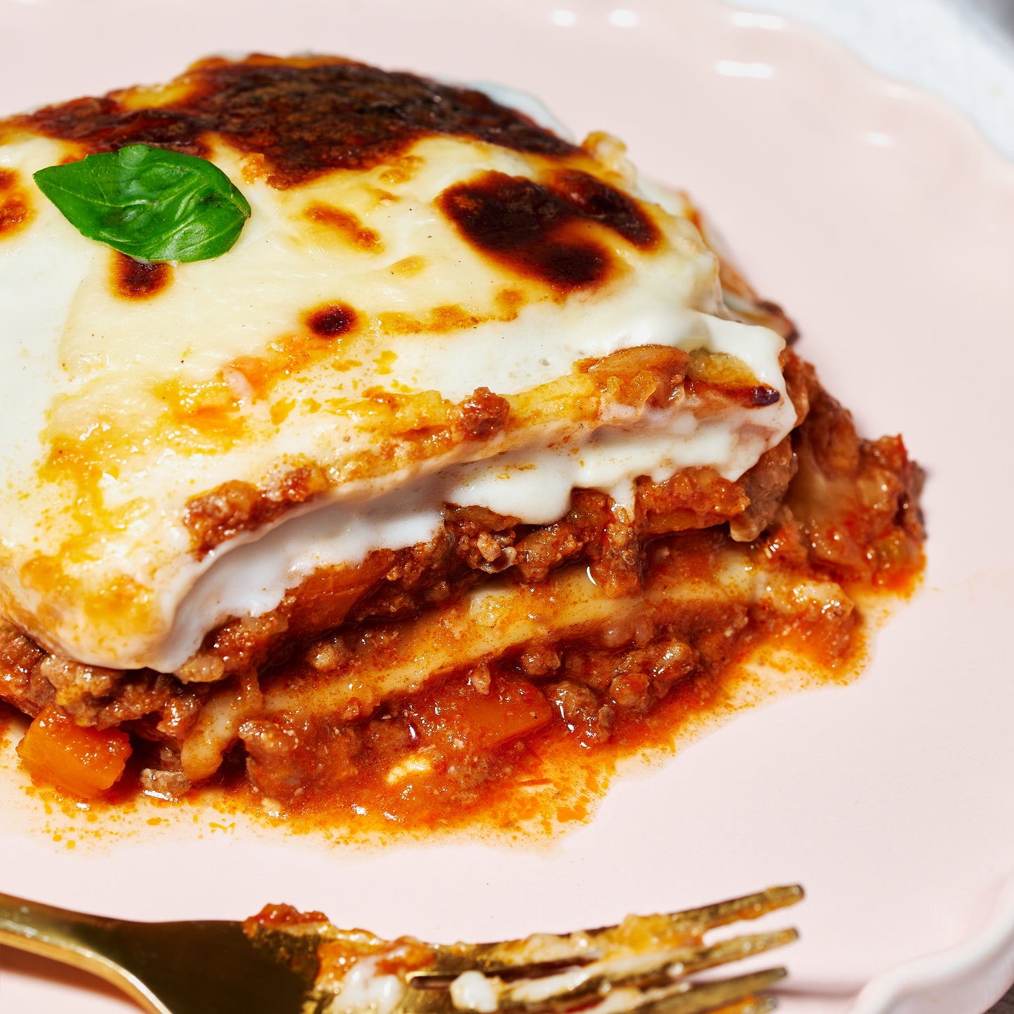 Classic beef lasagne