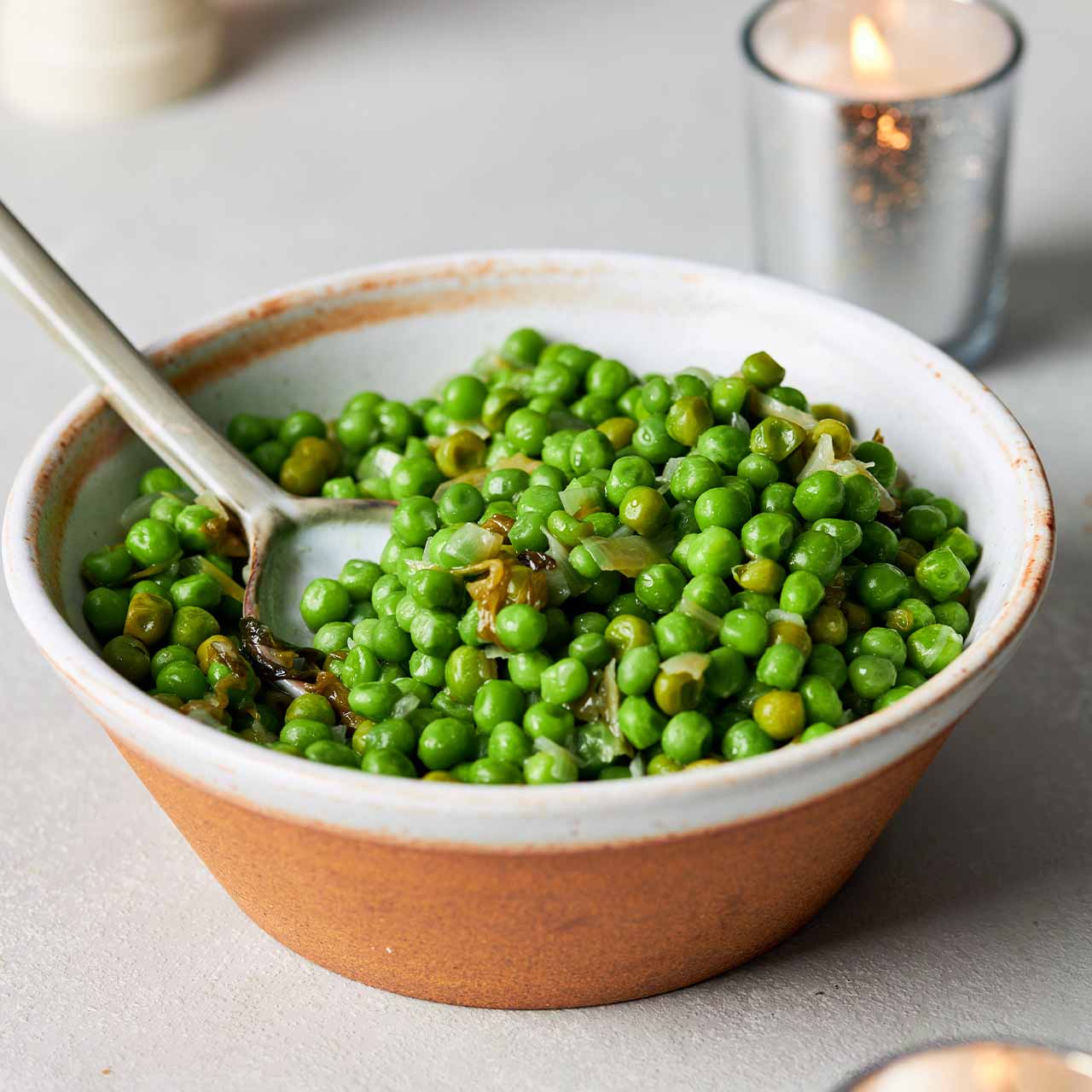 French braised peas