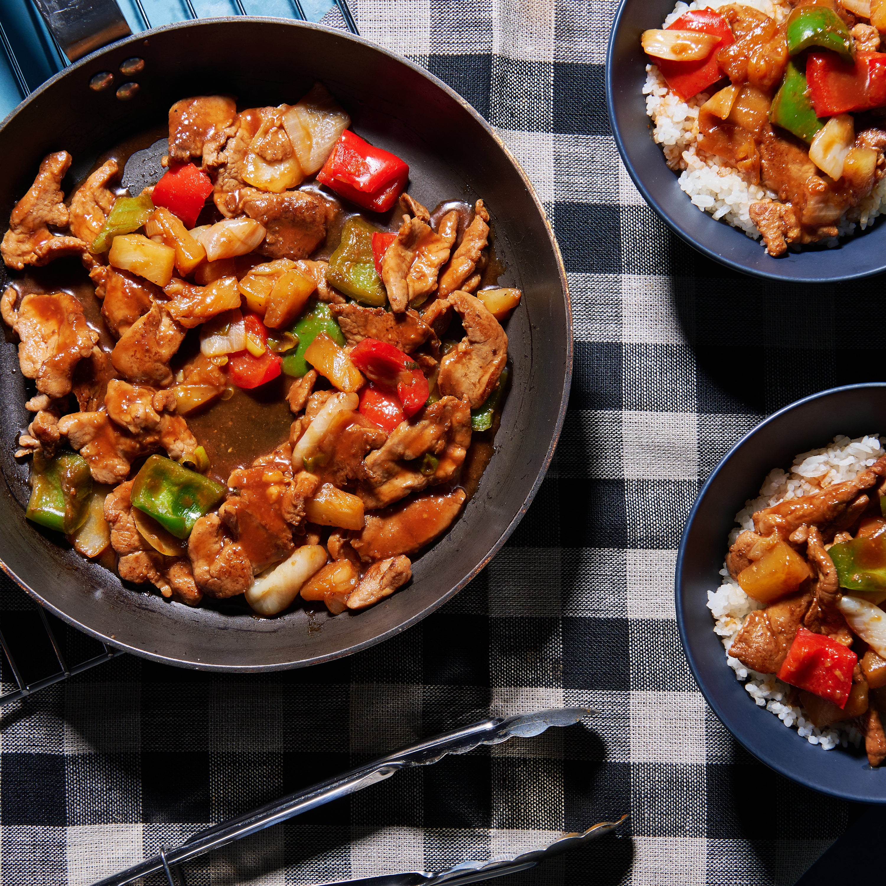 Sweet and sour pork stir fry